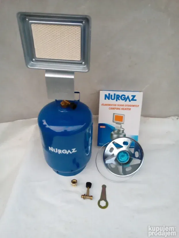 Plinska grejalica 1,5Kw - standardna velika plinska boca