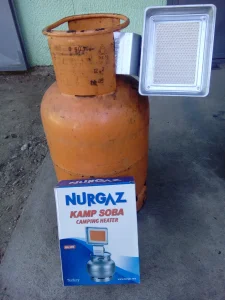 Plinska grejalica 1,5Kw - standardna velika plinska boca