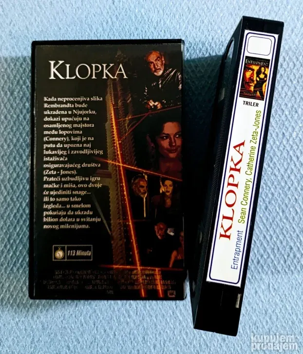 Entrapment-Klopka (Sean Connery)-VHS