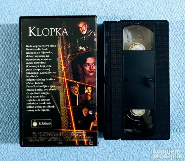Entrapment-Klopka (Sean Connery)-VHS