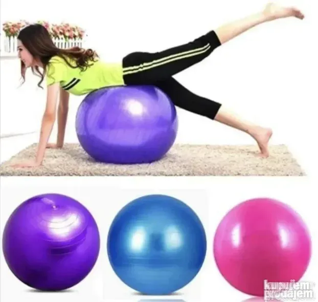 NOVO! LOPTA za fitnes, fitnes lopta, lopta za vezbanje, pila