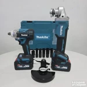 Makita AKU SET Brusilica i Odvijac