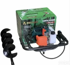 Bušač rupa sa tri burgije Lesnik 6.8kw