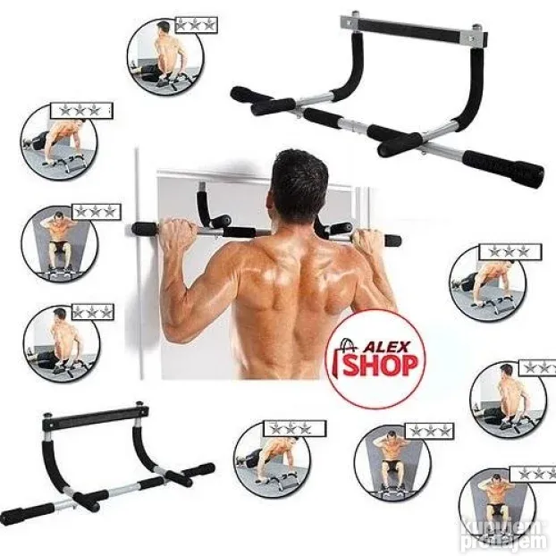 Iron gym 4u1 Vratilo  Šipka za vežbanje