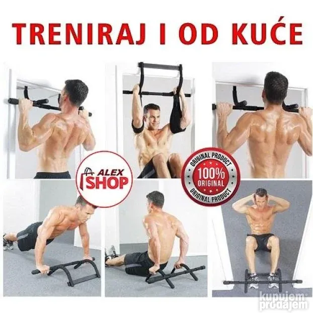 Iron gym 4u1 Vratilo  Šipka za vežbanje