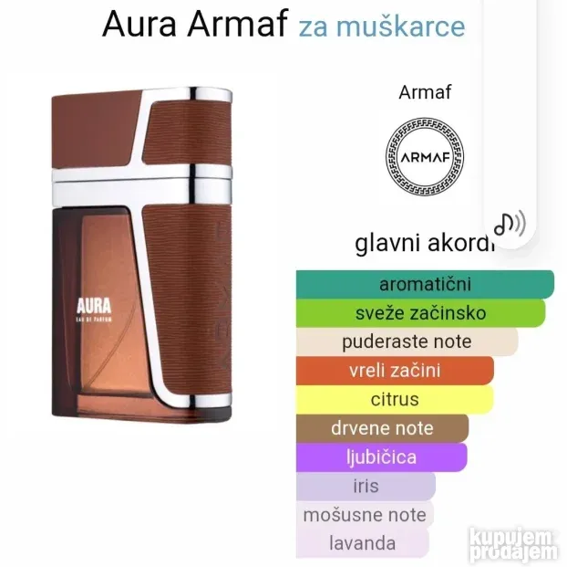 Armaf Aura 100ml edp