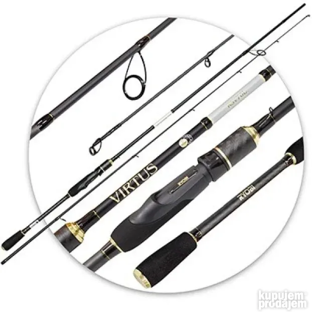 Ryobi Virtus 2.1m, 2.4m i 2.7m varalicarac (spin) 8-32gr.