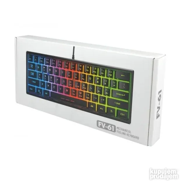 FOREV FV-61 Gaming, RGB, Mechanical feel