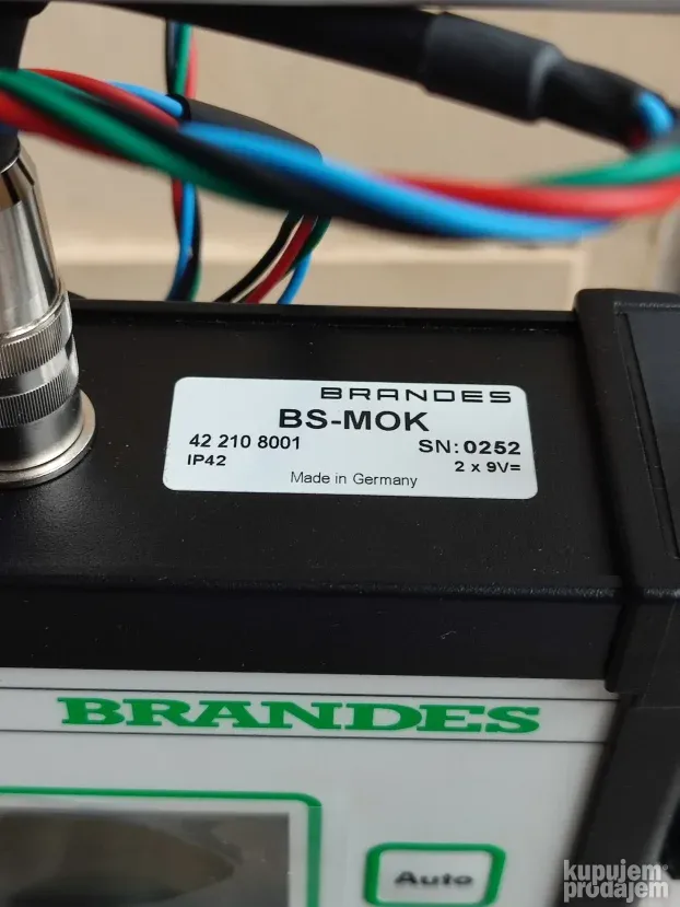 Tester za ispitivanje izolacije cevovoda Brandes