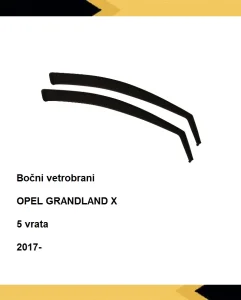 Vetrobrani Deflektori Usmerivaci Vazduha, Opel Grandland X