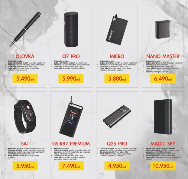 Profi Prisluskivac Razgovora Spijunska Bubica Magnet TOP 387