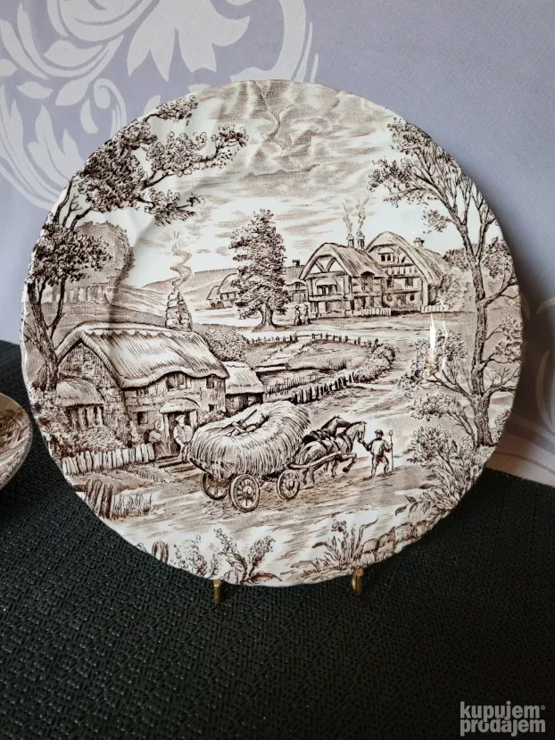 Set Ironstone Staffordshire Engleska 70te.