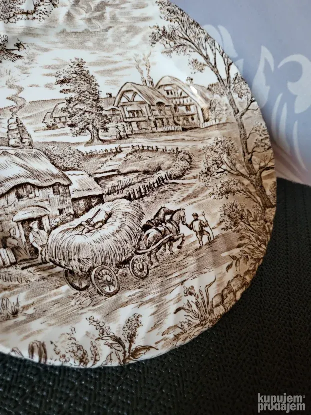 Set Ironstone Staffordshire Engleska 70te.