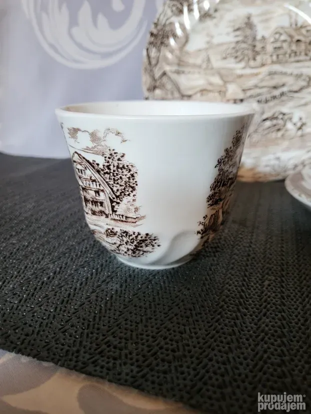 Set Ironstone Staffordshire Engleska 70te.