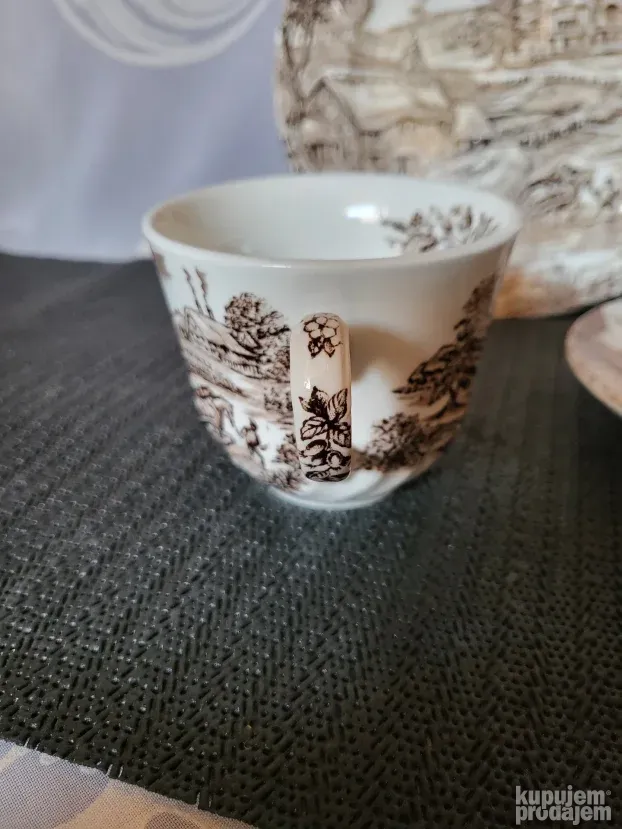 Set Ironstone Staffordshire Engleska 70te.