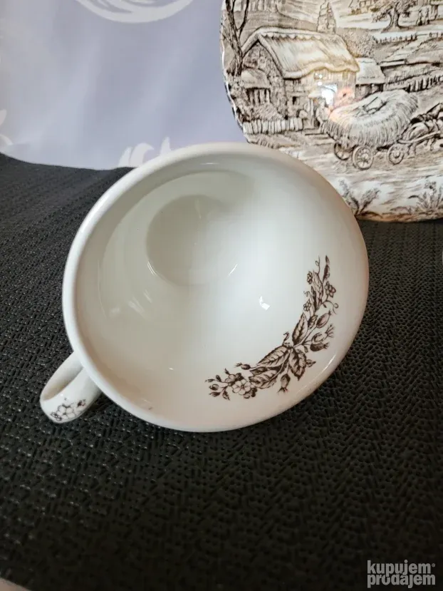 Set Ironstone Staffordshire Engleska 70te.