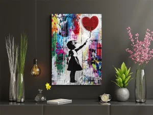 Kid and Heart - Wall art - Slika razne dimenzije