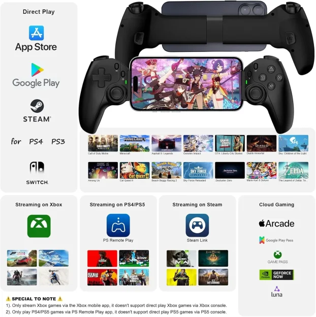 Džojstik Megadream mobilni gejmpad za mobilni i tablet