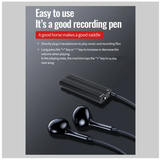 Prisluskivac R21 Bubica Skrivena Digitalni Snimac Glasa 90h