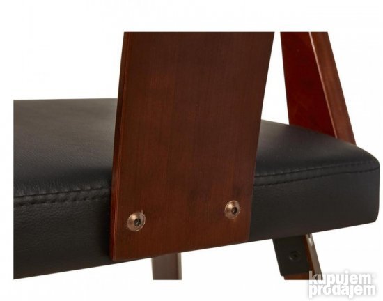 Drvena Stolica + Koza 52x46x76cm - BOBOCHIC