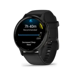 GARMIN Venu 3 black black Skin and silicone strap, akcija
