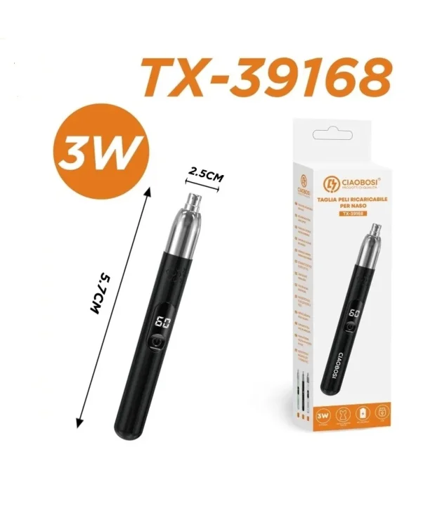 Punjivi trimer za dlake u nosu i ušima CIABOSI TX-39168 NOVO