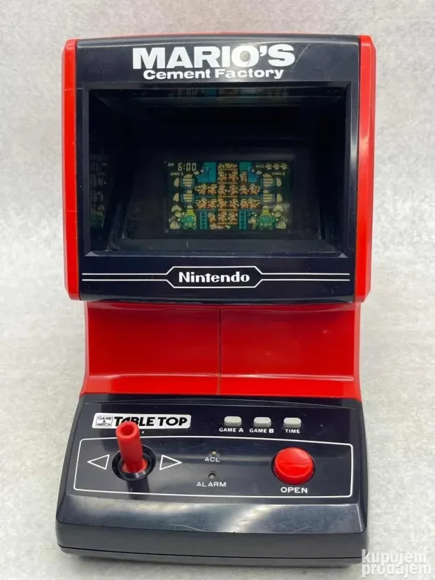 Nintendo Marios Cement Factory Tabletop Game & Watch - KupujemProdajem