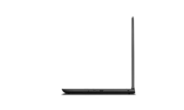 LENOVO ThinkPad P16v G2 21KX001EHV Black