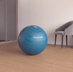 Lopta za pilates veličine 2 (75cm) plava