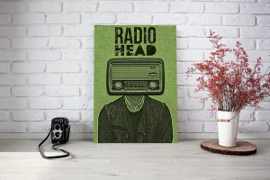 Radio Head - Retro tabla - Razne dimenzije- Novo -