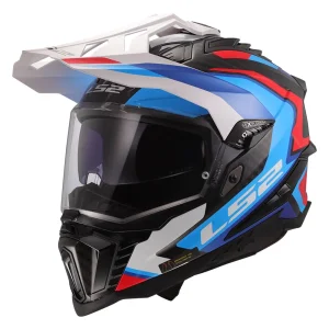 Kaciga LS2 Cross MX701 EXPLORER CARBON FRONTIER II belo plav