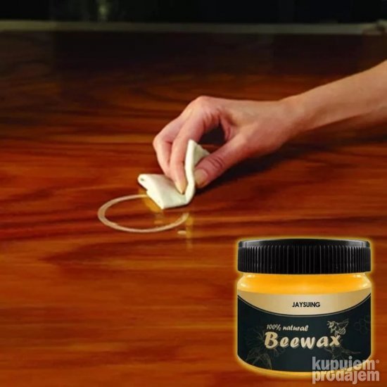Beewax pčelinji vosak za drvene površine 1+1 Gratis