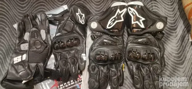 Vrhunske Kozne Moto Rukavice Dainese Alpinastar Novo