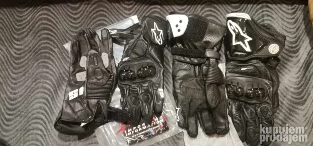 Vrhunske Kozne Moto Rukavice Dainese Alpinastar Novo