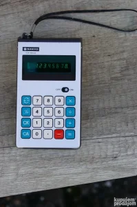 Sanyo CX-8033 stari kalkulator 1976 godina