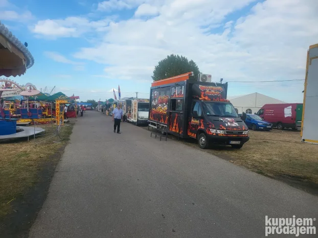Kamion food truck iznajmljivanje