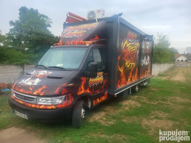Kamion food truck iznajmljivanje