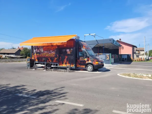 Kamion food truck iznajmljivanje