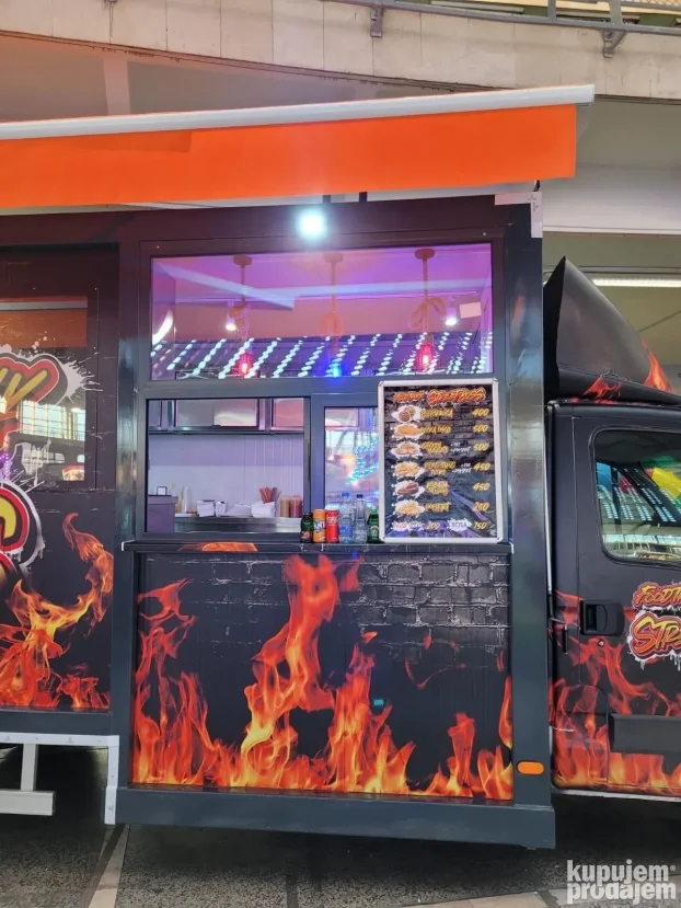 Kamion food truck iznajmljivanje