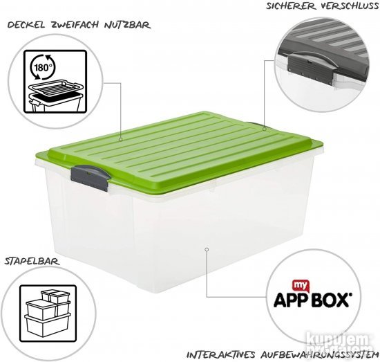 Plasticna kutija 38l - Rotho