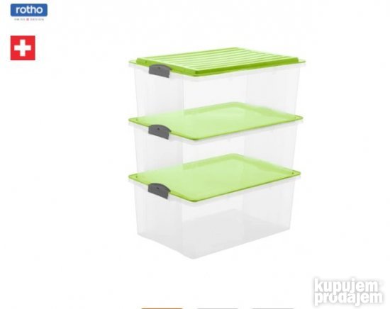 Plasticna kutija 38l - Rotho