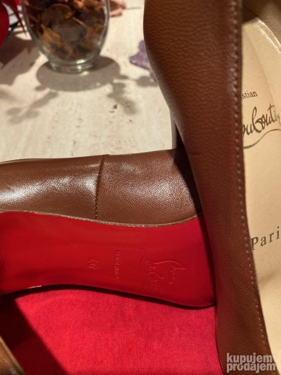 CHRISTIAN LOUBOUTIN ORIGINAL stikle salonke 40 KAO NOVE