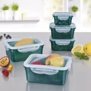 GOURMETmaxx Klick-it posude za odlaganje hrane, 10 delova