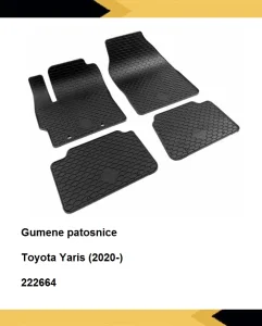 Gumene patosnice Toyota Yaris (2020-) 222664