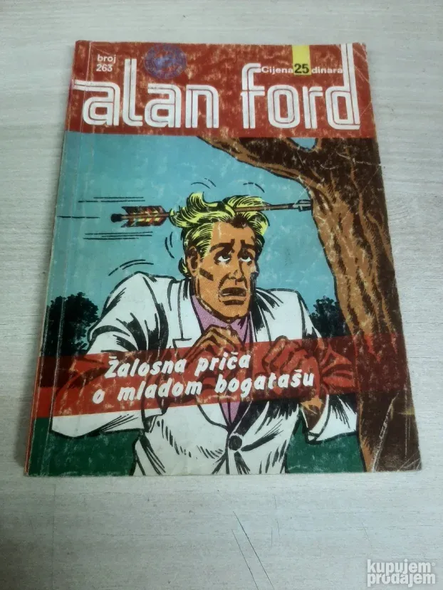 Alan Ford 263 Žalosna priča o mladom bogatašu