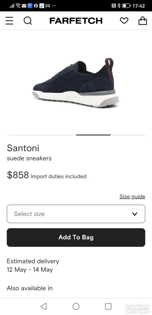 santoni patike br.8