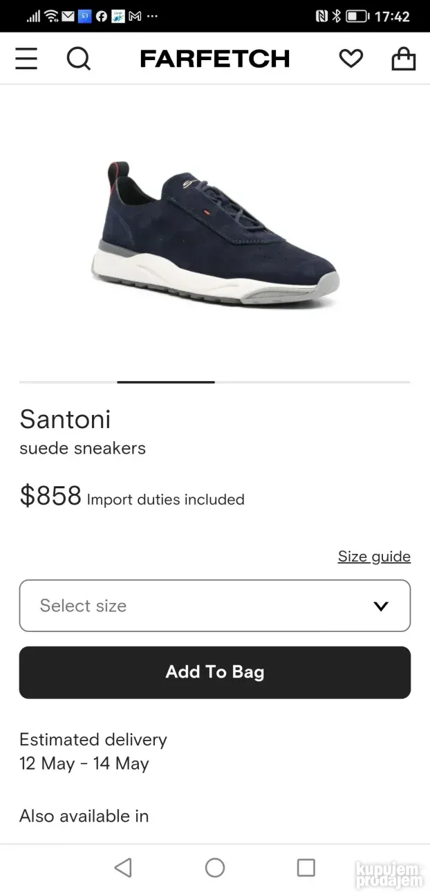 santoni patike br.8
