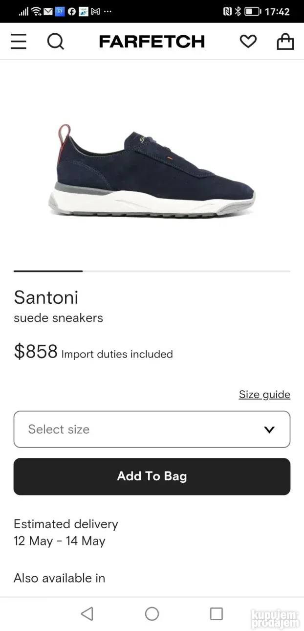 santoni patike br.8