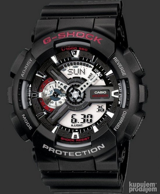 CASIO G-shock GA-110-1A.