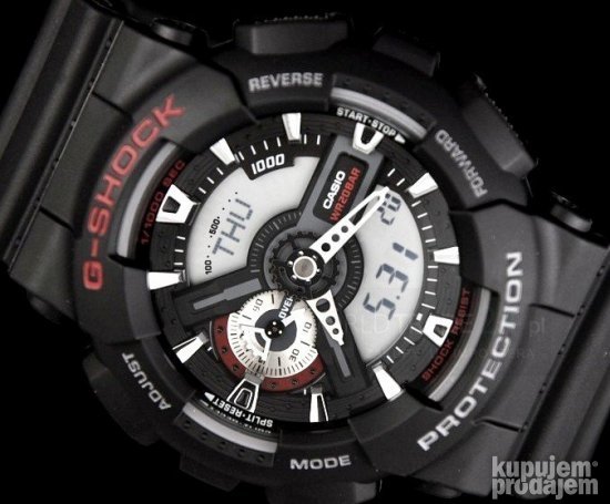 CASIO G-shock GA-110-1A.